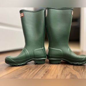 Original Hunter Boots in Forest Green